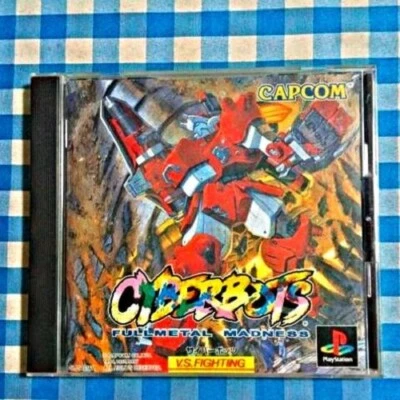 Used 1997 Capcom Cyberbots Full Metal Madness	Sony PlayStation 1 Japanese Retro  - Image 1 of 4