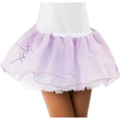 Purple Broken Doll Tutu Halloween Costume Zombie Ballerina Women Adult M/L 8-12 - Image 1 of 3