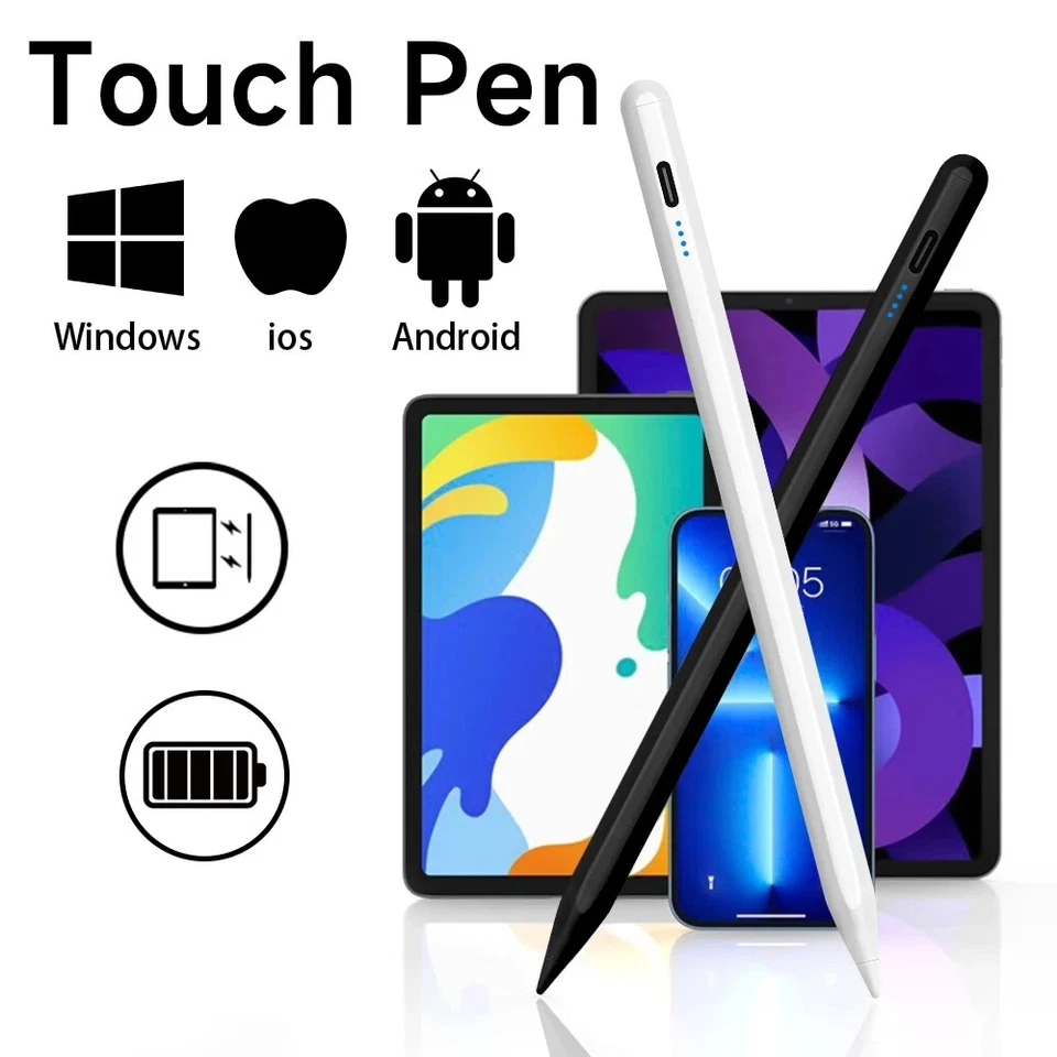 Universal 2 Gen Stift für Tablet Handy Touch Pen für iOS Android Windows für App - Bild 1 von 4