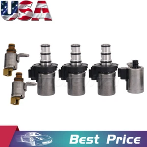 6pc Transmission Shift EPC PWM Solenoid Set For FNR5 5 Speed Main Valve Body - Picture 1 of 14