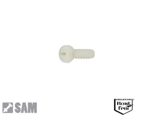 50 Stück Kunststoffschrauben Linsenkopf DIN 7985 Polyamid PA 6.6 natur M3X25 - Bild 1 von 1