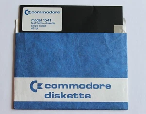 Commodore test / disquette démo modèle 1541 (C64) - Photo 1/1