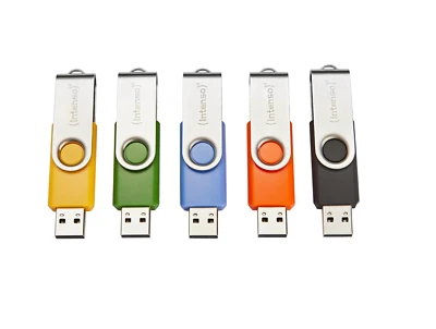 Intenso Basic Line 10x 8 GB USB 2.0 Flash Drives, Pack of 10 pcs x 8 GB, 3503561 - Bild 1 von 4
