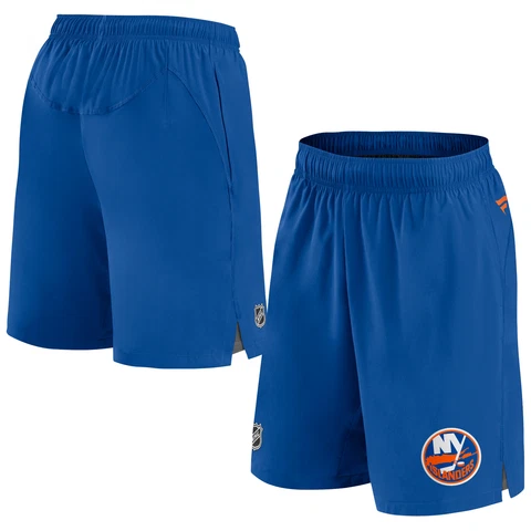 Men's Fanatics Branded Royal New York Islanders Authentic Pro Rink Shorts Cover