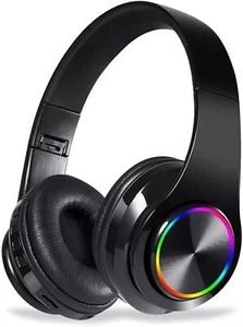 Xmas Bass Wireless Bluetooth Headphones Foldable Stereo Earphones Headsets Mic - Picture 1 of 17
