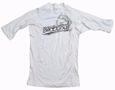 Billabong FU S/S Blanco Protección Ultravioleta 50 Manga Corta Para Hombre Protector contra Erupciones Foto 1 de 4