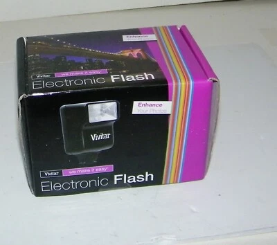 Vintage NOS Vivitar 2400M Electronic Flash NEW OLD STOCK Guide#12 Fast Recycling - Image 1 of 4