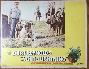 White Lightening Lobby Card #4 11"x14"  Vintage 1973 Starring BURT REYNOLDS - Picture 1 of 8