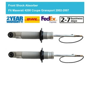 Pair Front Shock Absorbers For Maserati 4200 Coupe Gransport 02-07 182777 197641 - Picture 1 of 6