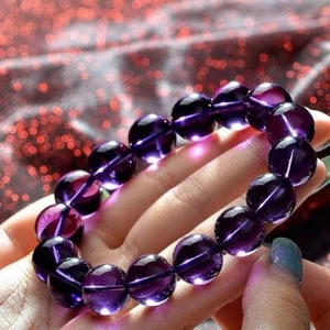 Pulsera Amatista, Temperamento Violeta Uruguayo, Pulsera Cuerpo Limpio - Imagen 1 de 7