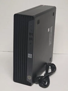 HP EliteDesk 800 G6 SFF Intel Core i5-10th Gen 3.10GHz 16GB 256 SSD WIN 11 PRO - Afbeelding 1 van 8