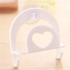  2 Pcs White Wall Mounted Dishcloth Rack Sink Storage Holder