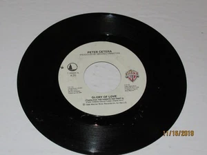 Peter Cetera: Glory Of Love / On The Line / 45 Rpm 1986 - Picture 1 of 2