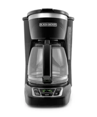 NEW BLACK & DECKER CM1160B 12-CUP COFFEE MAKER PROGRAMMABLE AUTO OFF SNEAK A CUP - Image 1 of 4