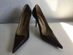 Gianmarco Lorenzi High Heel Pumps dunkelbraun nur anprobiert - Bild 1 von 8