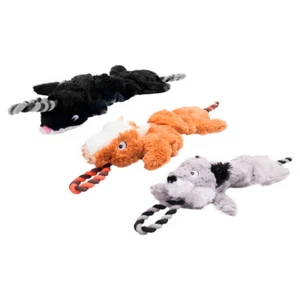 Flamingo Plüschspielzeug mit Tau 53 cm für Hunde elastisch robust langlebig - Bild 1 von 1