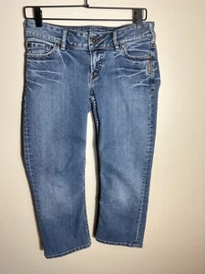 Silver Jeans "Sasha" Denim Caprijeans Damen Gr. 30 - Bild 1 von 10
