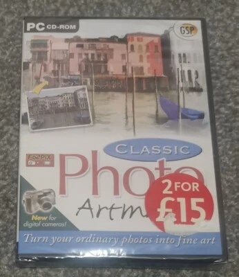 Classic Photo ArtMaster PC CD-ROM New & Sealed - Image 1 of 2