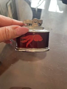 Vintage  Continental Fish Table Lighter Collectible - Picture 1 of 6