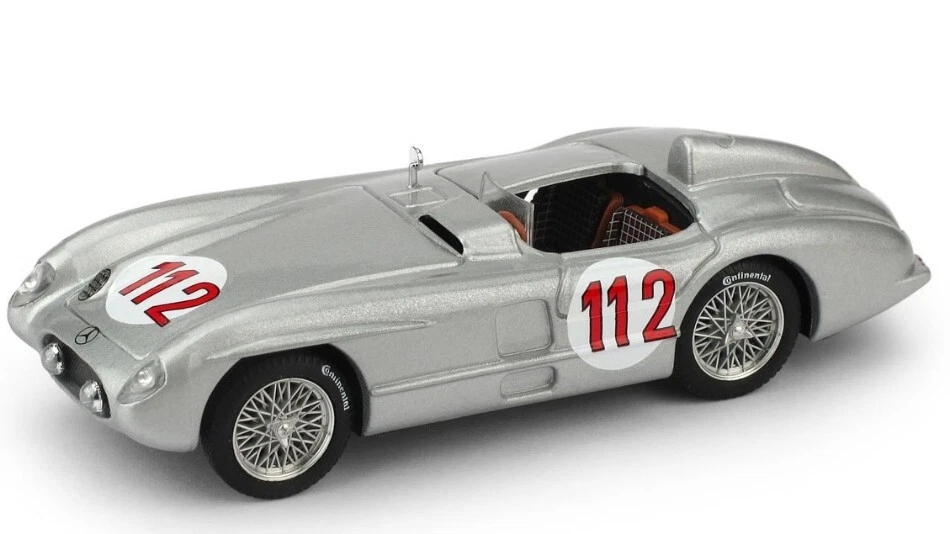 Brumm MERCEDES 300 SLR N.112 2nd TARGA FLORIO 1955 J.M.FANGIO-K.KLING 1:43 - Imagen 1 de 1