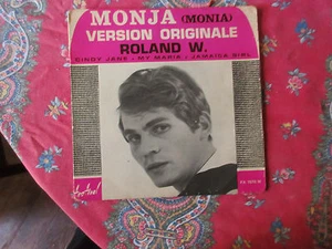 VINYLE 45T EP ROLAND W MONJA + 3 (FESTIVAL FX 1570) - Picture 1 of 4