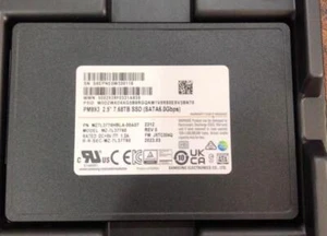 New Samsung PM893 7.68TB SSD 2.5" SATA III 6Gbps MZ7L37T6HBLA-00A07 MZ-7L37T60 - Picture 1 of 2