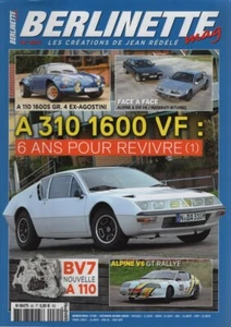 BERLINETTE MAG 85 MASERATI BITURBO 180CH 82 ALPINE V6 GT RALLYE VHC A610 A310 V6 - Foto 1 di 2