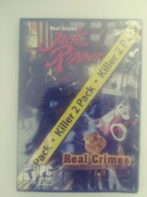 Real Crimes Killer 2 Pack Jack the Ripper The Unicorn Killer PC CD ROM Windows - Image 1 of 3