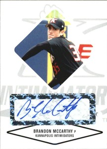 2004 Justifiable Autographs #52 Brandon McCarthy/825