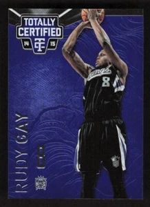 2014-15 Panini Totally Certified Platinum Blue #41 Rudy Gay Sacramento Kings - Picture 1 of 2