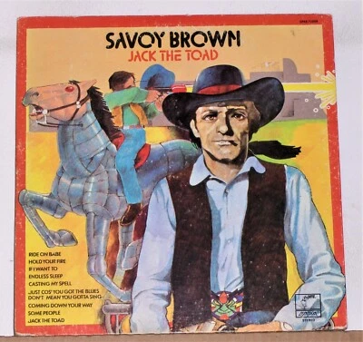 Savoy Brown ‎- Jack The Toad - 1973 Vinyl LP Record Album  - Image 1 of 2