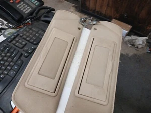 79 LINCOLN CONTINENTAL TOWN CAR FORD RIGHT & LEFT SUN VISORS USED OEM - Picture 1 of 6