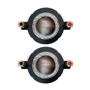 2Pcs 34MM Replacement Diaphragms For PA Speaker Driver Horn Tweeter Compression - Picture 1 of 11