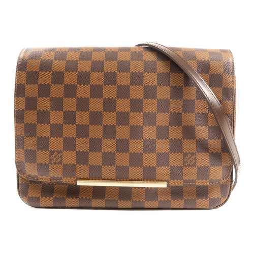 LOUIS VUITTON（LV） Borsa a tracolla Louis Vuitton LV GHW Hoxton GM N41253 marrone damier