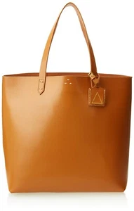Kelsi Dagger Brooklyn Commuter Tote Bag Genuine Leather Cognac - Bild 1 von 5