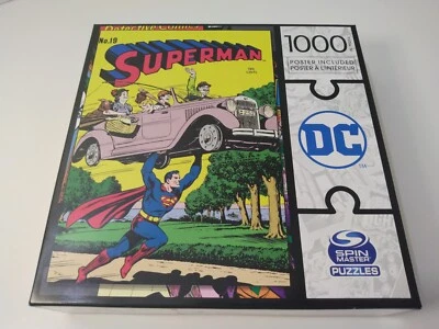 DC No. 19 Superman Spin Master Puzzle-1000 pieces,  Poster included. Brand New! - Image 1 of 4