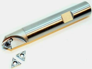 45° Fasenfräser D4-15mm-Z1 + 2x TCGT 110204... für ALU NE- Metalle - Bild 1 von 2