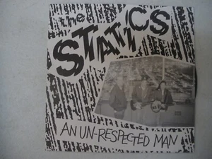 THE STATICS An Un-Respected Man 7” 45 RPM EP EX Vinyl 1995 Punk - Picture 1 of 3