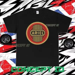 NUOVA MAGLIA ARIEL MOTORCYCLES LOGO BRITANNICO UNISEX T-SHIRT DIVERTENTE USA TAGLIA S-5XL - Foto 1 di 5
