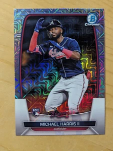 MICHAEL HARRIS II - 2023 BOWMAN CHROME MEGA BOX MOJO REFRACTOR RC - Picture 1 of 6