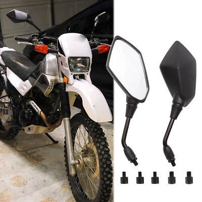 Espejo retrovisor lateral moto M10 M8 para Yamaha XT125 XT225 XT250 XT500 XT650 Foto 1 de 4