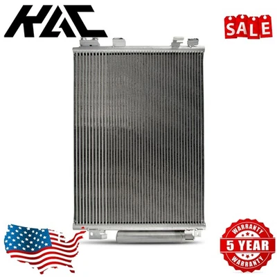 Aluminum AC Condenser Assembly For 2012 2013 2014 2015-2022 Dodge Charger 3.6L Foto 1 de 4