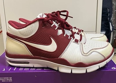 Oklahoma Sooners Nike Trainer 1 Pro Combat PE Promo Sample Size 9 No Box Flaws - Image 1 of 4