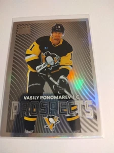 2024-25 Skybox Metal Universe - Premium Prospects Vasily Ponomarev #PP-50 (RC) - Bild 1 von 2
