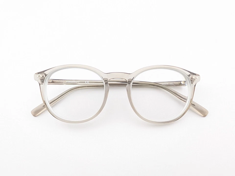 Marchon NYC Eyeglasses, Frames Only, M-8503 020, 50-19-145, Plastic, Clear Gray - Image 1 of 4
