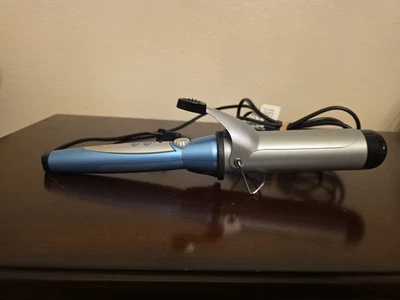 Rizador de cerámica profesional Jilbere de Paris salón JBNS2038S azul probado Foto 1 de 3