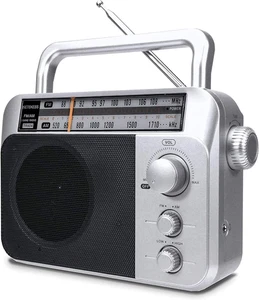 Retekess TR604 AM FM Radio Portable Transistor Analog Radio with 3.5Mm Earphone  - Picture 1 of 12