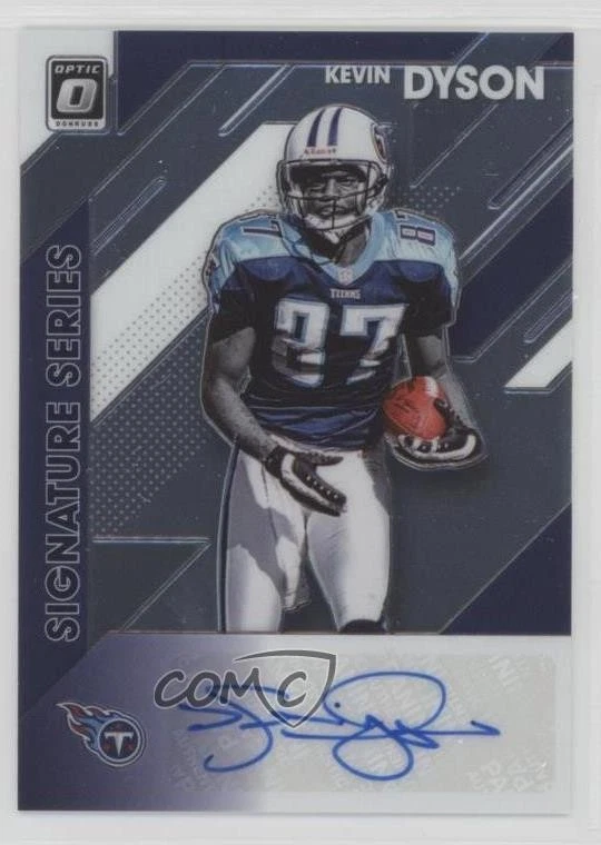 2020 Panini Donruss Optic Signature Series Kevin Dyson #SS-KD Auto - Image 1 of 2