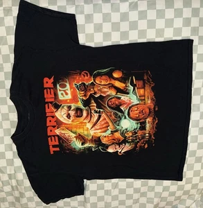Terrifier 2 T-Shirt schwarz Gr. L Horror Halloween Marke Gore Terrifier - Bild 1 von 10