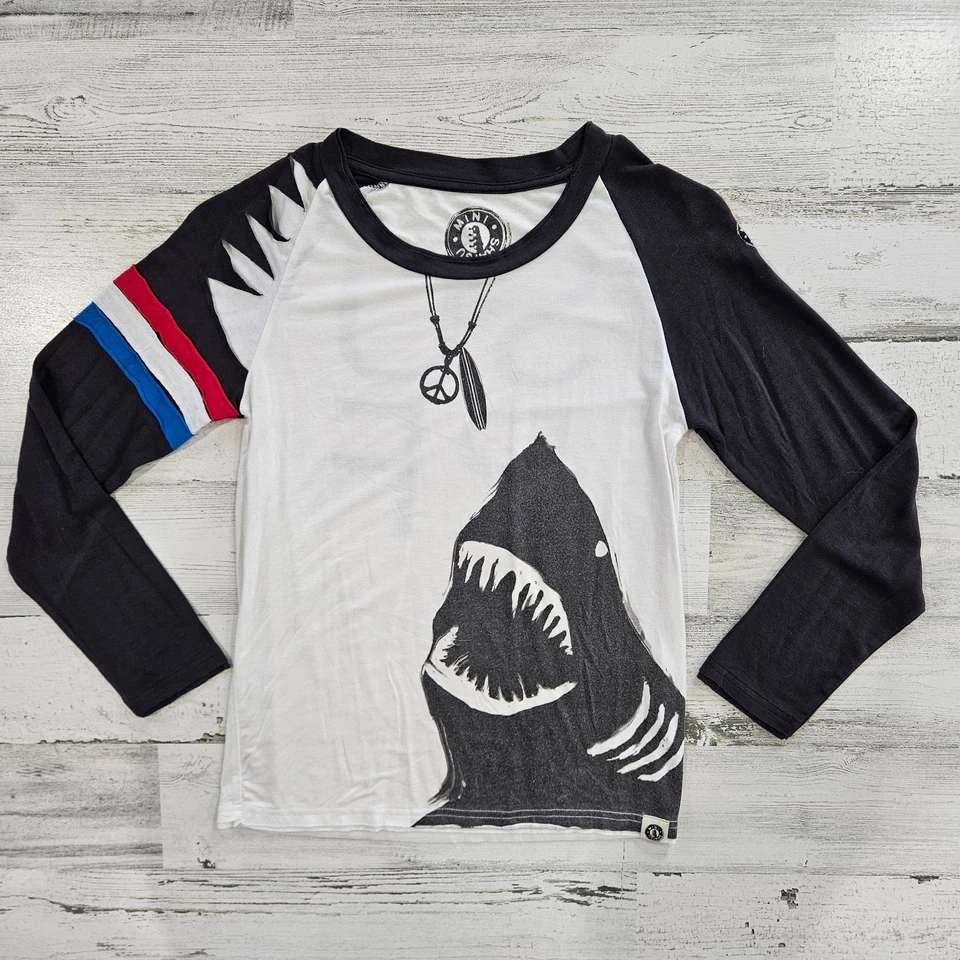 Camisa manga larga MINI SHATSU 8 Shark Surf para niños DC-TT20 Foto 1 de 4